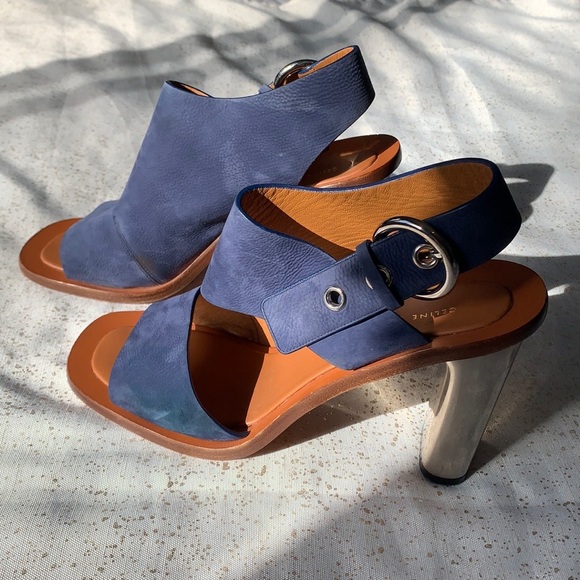 Authentic Celine suede bam bam heels - Picture 2 of 13